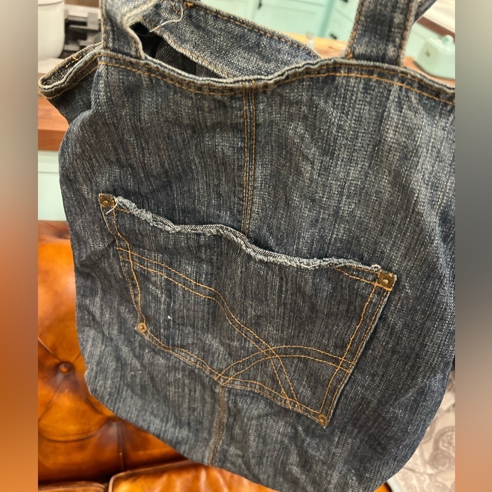 Denim bag from bath and body works in GUC - Picture 3 of 7